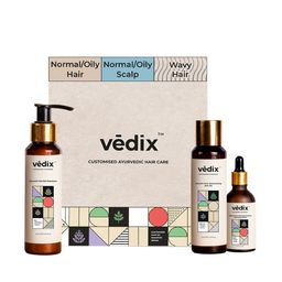 VEDIX Customized Hair Fall Control Regimen for Normal/Oily Hair/Wavy Hair-38