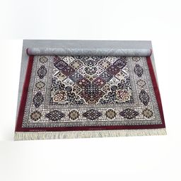 SANA CARPET Brown & White Ethnic Motifs Cotton Carpet-image-46