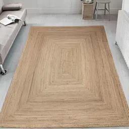 COMFIDELITAS Beige Solid Anti Skid Carpet-26