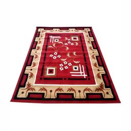 Asad Emporium Rugs Red& White Floral Anti-Skid Carpet-15
