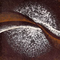 ZESTURE Brown Abstract Printed Carpet image 2