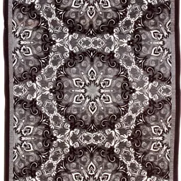 ZESTURE Grey Abstract Polyester Carpet image 2