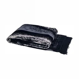 ZESTURE Black & White Abstract Rectangle Shaped Carpet image 2