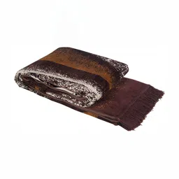 ZESTURE Brown Abstract Printed Carpet image 4