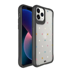DailyObjects White & Red Printed iPhone 11 Pro Back Case image 1