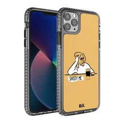 DailyObjects Yellow & White Sassy Me iPhone 11 Pro Back Case-72
