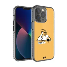 DailyObjects Yellow & White Printed iPhone 13 Pro Back Case-4