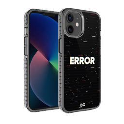 DailyObjects Black & White Error Printed iPhone 12 Mini Back Case image 1