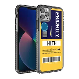 DailyObjects Yellow & Blue Priority Printed iPhone 11 Pro Phone Case-18