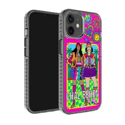 DailyObjects Typography Printed Impact Resistant iPhone 12 Mini Phone Back Case Cover-13