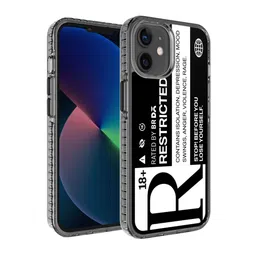 DailyObjects Black & White Printed iPhone 12 Back Case-56