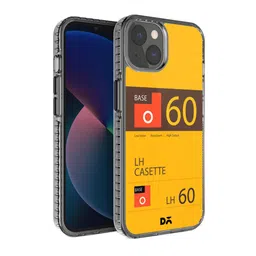 DailyObjects Yellow & Brown Printed LH Cassette iPhone 13 Phone Case-29