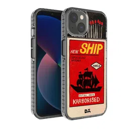 DailyObjects Red New Ship Matchbox iPhone 13 Back Case Cover image 1