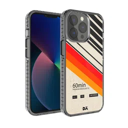 DailyObjects White & Black Mini Camcorder iPhone 13 Pro Max Back Case-39