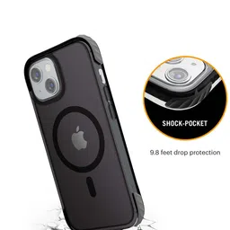 DailyObjects Impact Resistant Reflex MagSafe iPhone 15 Plus Back Case image 2