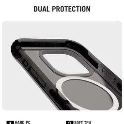 DailyObjects Impact Resistant Reflex MagSafe iPhone 15 Plus Back Case image 4