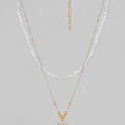 TOKYO TALKIES X rubans FASHION ACCESSORIES Gold & White Handcrafted Chain image 2