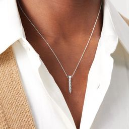 MINUTIAE Men Screw Pendant With Chain-image-9
