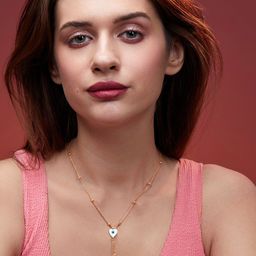 MINUTIAE Gold-Plated Brass Necklace-78