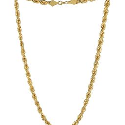 MEMOIR Men Brass Gold-Plated Necklace-image-99