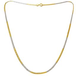 MEMOIR Dual Tone Gold and Silver plated Chain-32