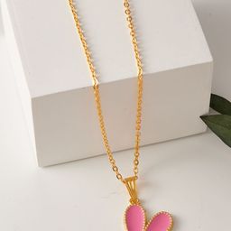 DressBerry Gold-Toned Gold-Plated Pendant With Chain-33