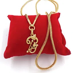 Anujeet Fashion Hub Copper Gold-Plated Chain-image-29