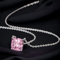 Designs & You Silver-Plated Cubic Zirconia Necklace-22