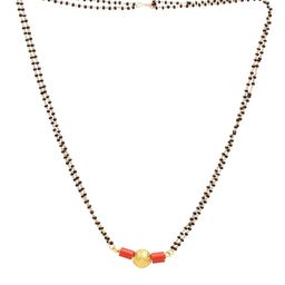 MEMOIR Gold-Plated Beaded Mangalsutra-image-72