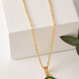 DressBerry Gold Plated Pendant With Chain-image-63