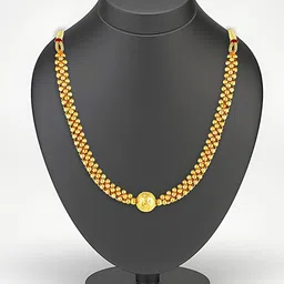 KARISHMA KREATIONS Gold-Plated Minimal Necklace-picture-17