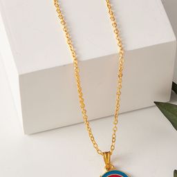 DressBerry White Gold-Plated Pendant With Chain-image-60