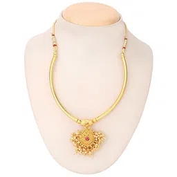 KARISHMA KREATIONS Gold-Plated Necklace-picture-10