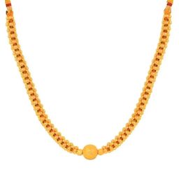 KARISHMA KREATIONS Gold Plated Beaded Necklace-image-38