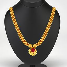KARISHMA KREATIONS Gold-Plated Necklace-image-37