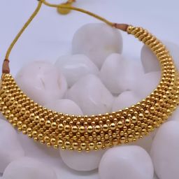 KARISHMA KREATIONS Gold-Plated Necklace-image-96