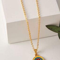 DressBerry Gold-Plated Pendant With Chain-image-13