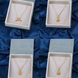 Brandsoon Set Of 4 Brass Gold-Plated Chain-22