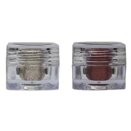 Veoni BELLE Set of 2 Holographic HD Glitter Eyeshadow - Champagne Gold 08 & Ruby Red 02-28