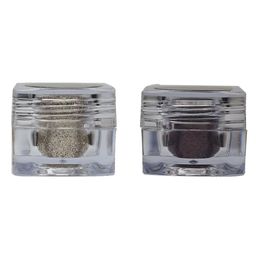 Veoni BELLE Set of 2 Holographic HD Glitter Eyeshadow - Champagne Gold 08 & Wine 07-58