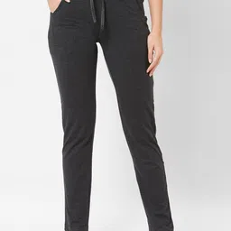 Sweet Dreams Woman Charcoal Cotton Lounge Pants-image-40
