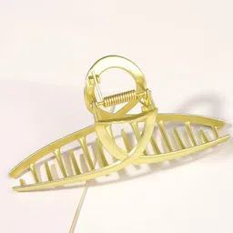 Krelin Women Set Of 2 Gold Plated Infinity Hair Claw Clips-36