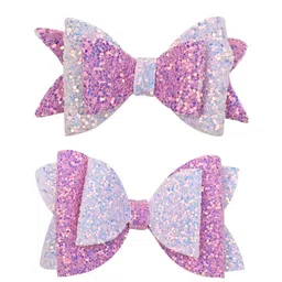 Aye Candy Girls Set of 2 Embellished Alligator Hair Clip-47