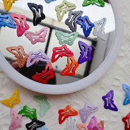 LYTIX Girls Set of 20 Assorted Tic Tac Hair Clip-49