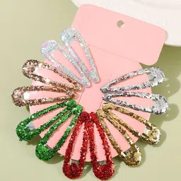 LYTIX Girls Set of 12 Tic Tac Hair Clip Hair Accessory-50