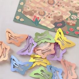 LYTIX Girls Set of 20 Assorted Tic Tac Hair Clip-7