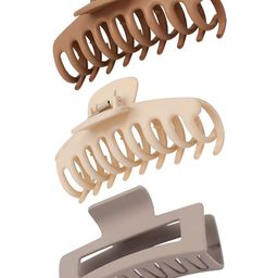 Softwrap Women Set of 3 Spiral Claw Clip-14