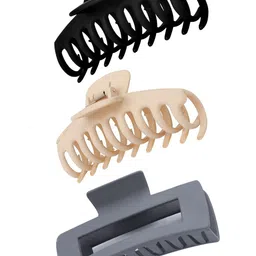 Softwrap Women Set of 3 Spiral Claw Clip-10