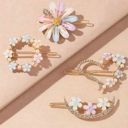 Xivir Women Set of 4 Claw Clip-15