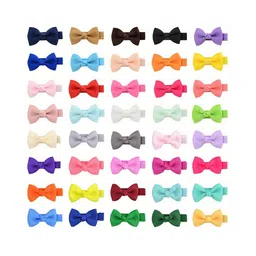 LYTIX Girls Pack Of 12 Bowknot Hair Clips-image-58